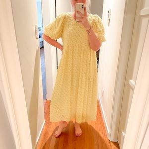 Yellow Zara Maxi Dress